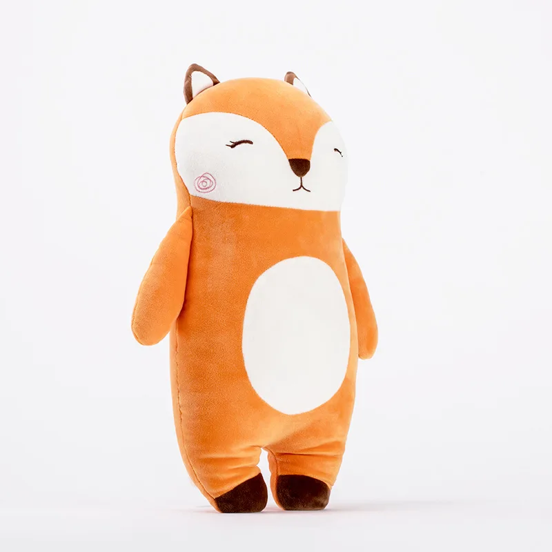 48 см мягкие лисы плюшевая кукла подушка игрушки милые животные набитые