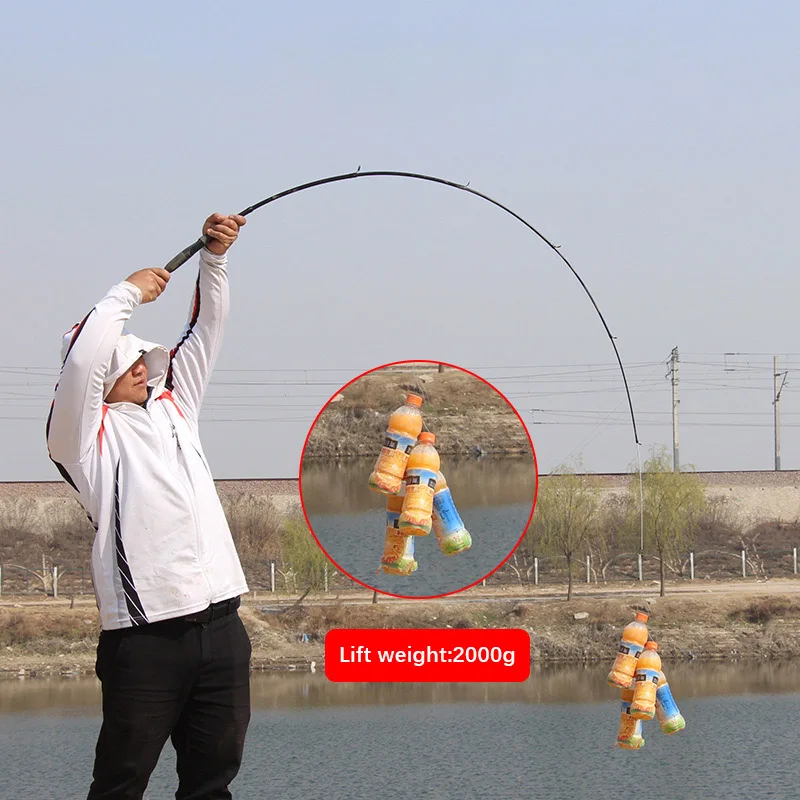 Спиннинговые удочки 1 6 м 2 4 углеродное волокно Сверхлегкая короткая удочка для