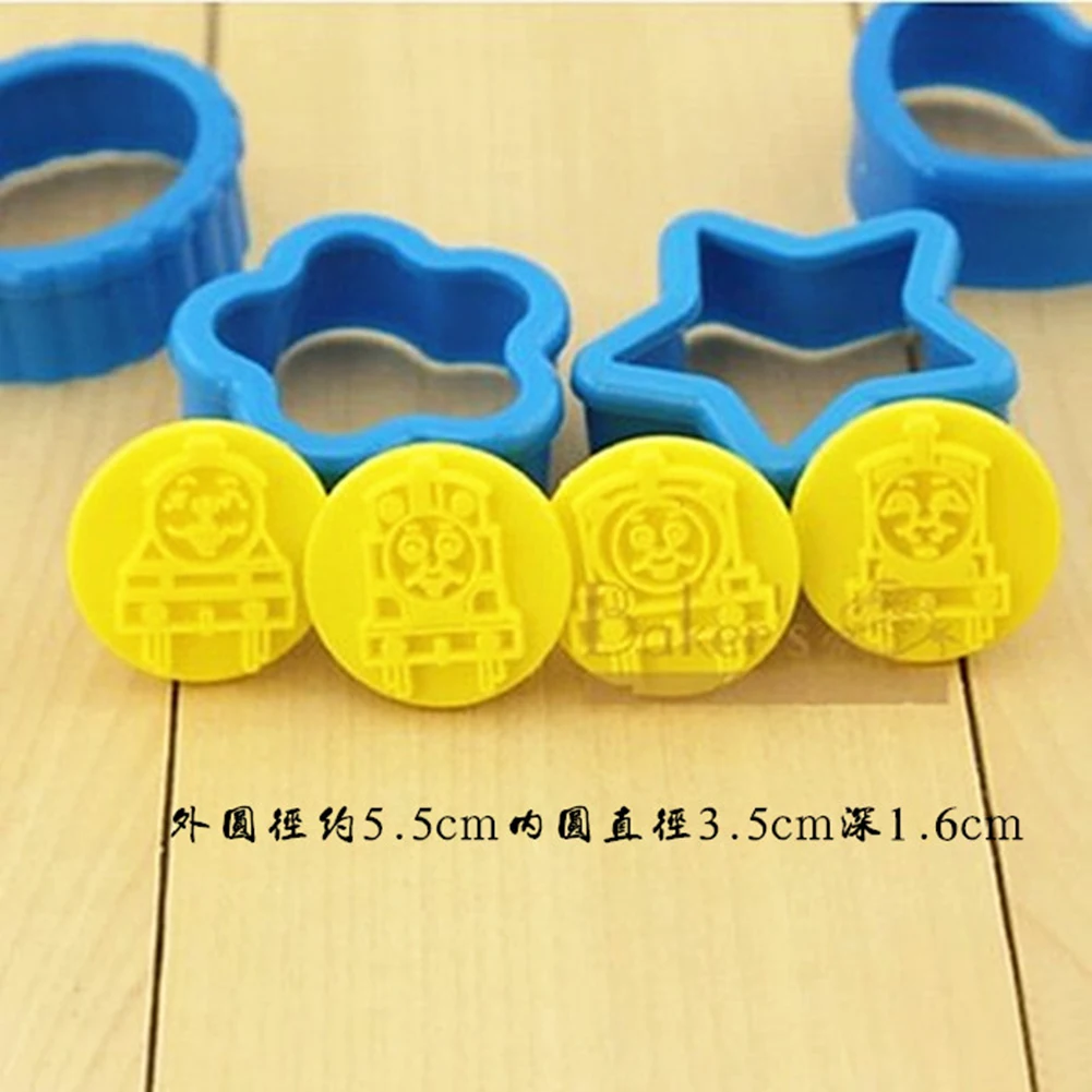 4 шт./компл. конфеты печенья Резак плесень помадка шоколада тиснение формы