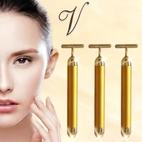 energy 24k gold t beauty bar facial massage roller face lift hands body skin relaxation slimming beauty health skin care tools