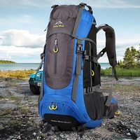 large capacity travel bag outdoor hiking bag waterproof and wear resistant backpack leisure hiking sports backpack for men