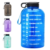 portable sports water bottle with a measuring scale outdoor gym bottles fitness sports bpa free large capacity leakproof jug