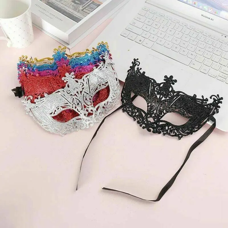 Sexy Women Black Lace Cosplay Mask Venetian Fairy Masquerade Party Ball Prom Charms Masks | Дом и сад