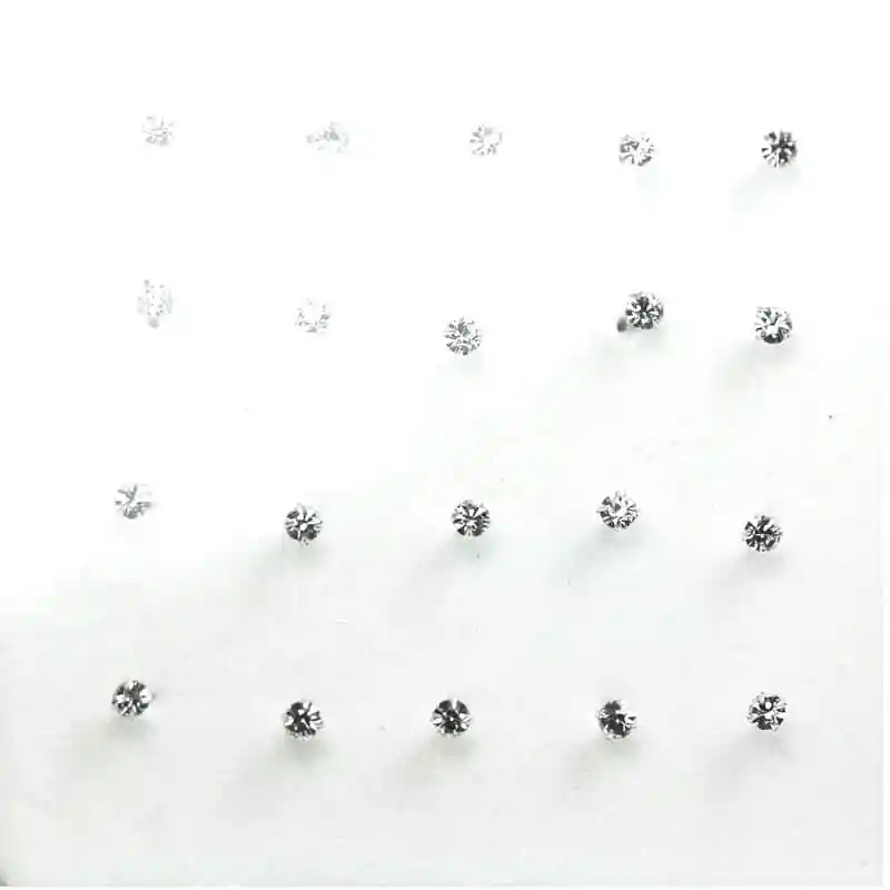 20 шт./компл. ювелирные изделия из стерлингового серебра 925 пробы кольца и штифты