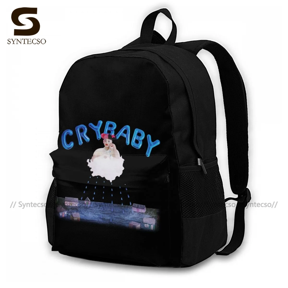 Melanie Martinez Backpacks Cry Baby Soft Crybaby Cool Polyester Backpack Commuter Runner School Bags for Women Men