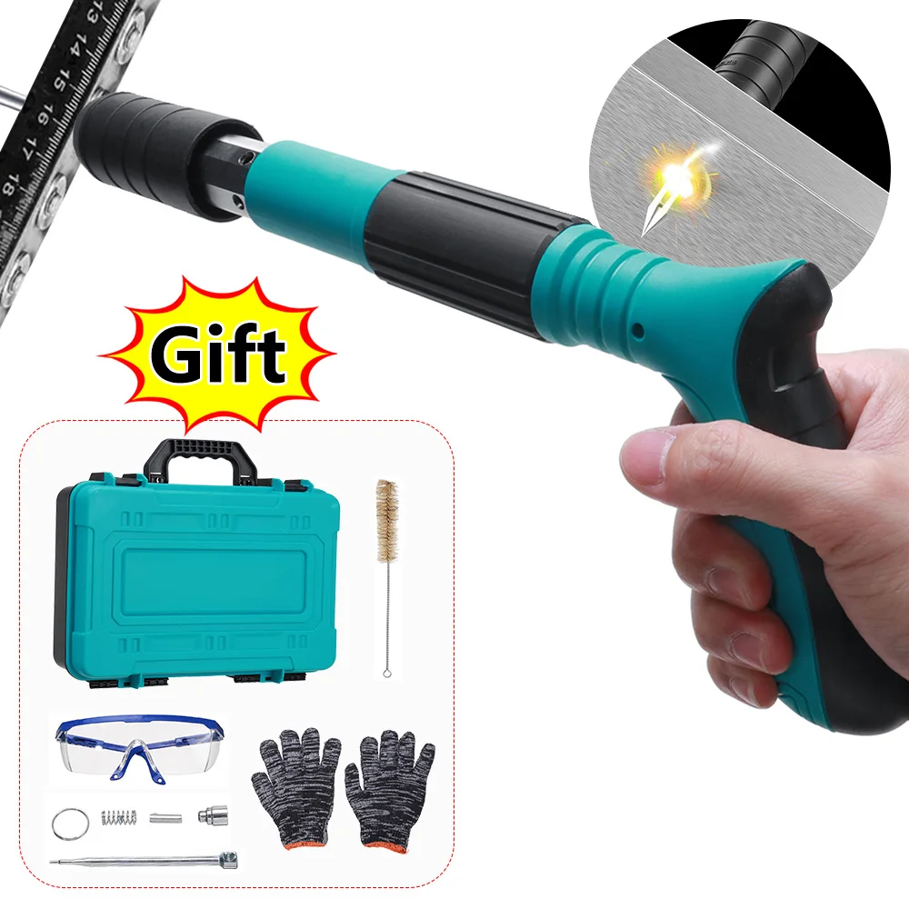 Mini Steel Nails Machine Rivet Tool Concrete Wall Anchor Wire Slotting Device Decoration Tufting Power Tools Home DIY | Инструменты