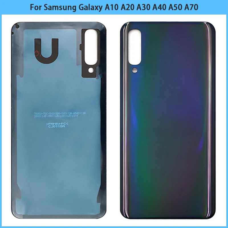 10 шт. Новинка для Samsung Galaxy A20 A205 A30 A305 A40 A405 A50 A505 A70 A705 2019 задняя крышка батарейного
