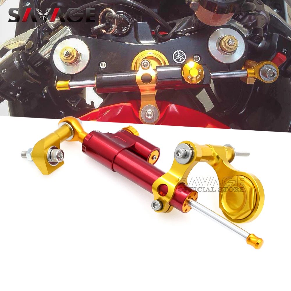 Регулируемый стабилизатор рулевого демпфера для YAMAHA YZF R1 2002 2017/ R6 2006 2018