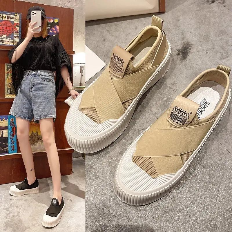 

Women's Net Cloth Sandal Summer Women's Sandal New Style Casual Fashion Shallow Sports Casual Shoes
