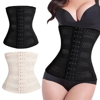 women high waist trainer body shapers slimming belt modeling strap steel boned postpartum band sexy bustiers corsage corsets