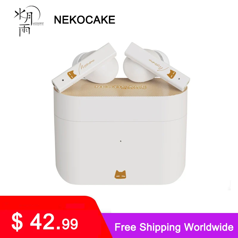 TWS-наушники MoonDrop NEKOCAKE с поддержкой Bluetooth 5 0 гарнитура A2DP/AVRCP/HFP/HSP/SBC/AAC | Электроника