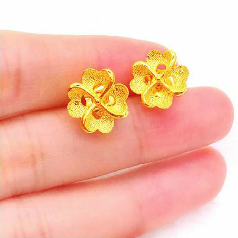 2020 висячие серьги в форме Прекрасного Цветка для женщин золотые подарок на