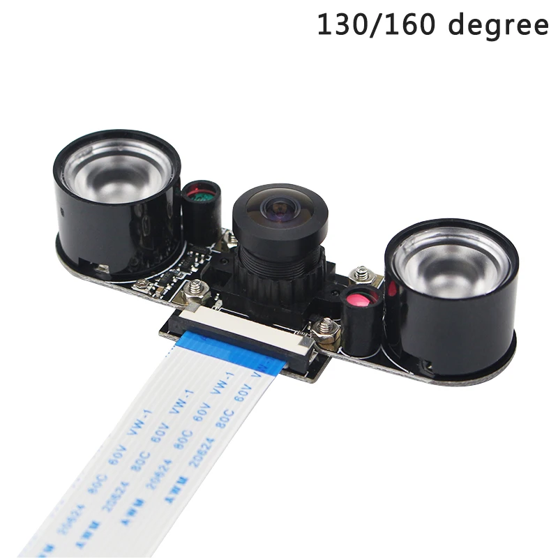 Камера 5 Мп Raspberry Pi 4 Model B камера Fisheye 130 160 градусов V5647 с ночным видением фокусом