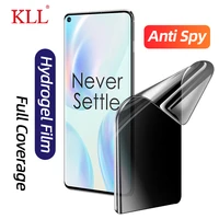 900d anti spy full curved screen protector for one plus 9 8 pro hydrogel film for oneplus 10 7 7t pro protective film not glass