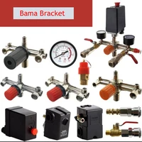silent oil free air compressor direct on line accessory switch assembly bama bracket air autlet valve