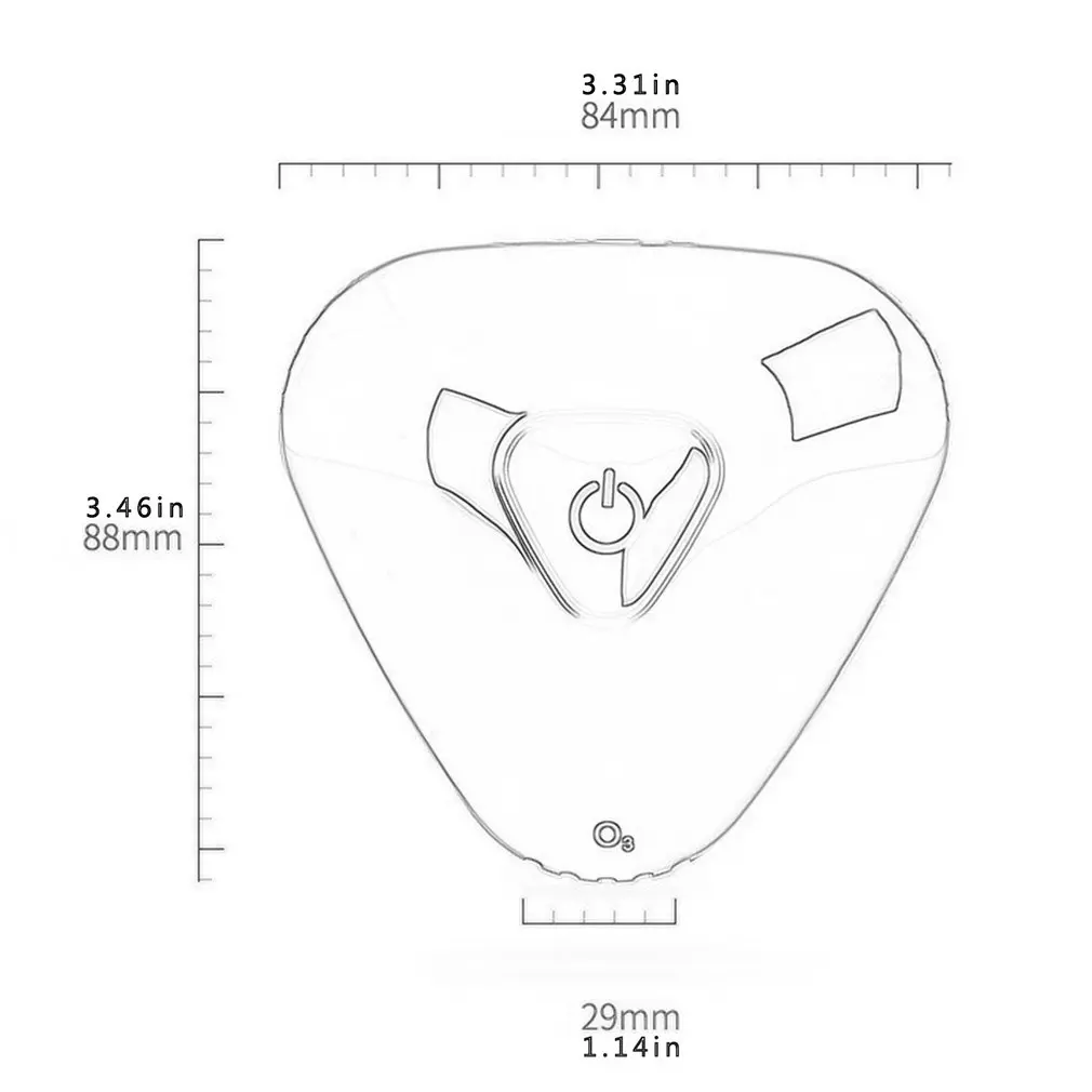 

Hot Ozone Generator Mini Car Air Purifier Humidifier Deodorizer Fridge Purification for Refrigerator Deodorizer Pet Home Toile
