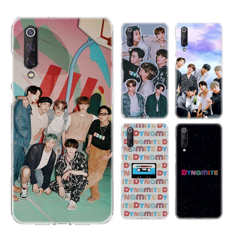 

Dynamite Kpop Boys Silicone Case For Xiaomi Note 10 9 8 lite A3 5X 6X CC9 CC9E 9SE 8SE 9T F1 Bags Cover