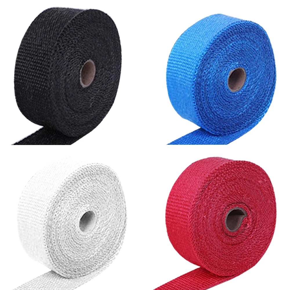 

Motorcycle exhaust pipe heat insulation cotton plantain cloth heat insulation tape high quality