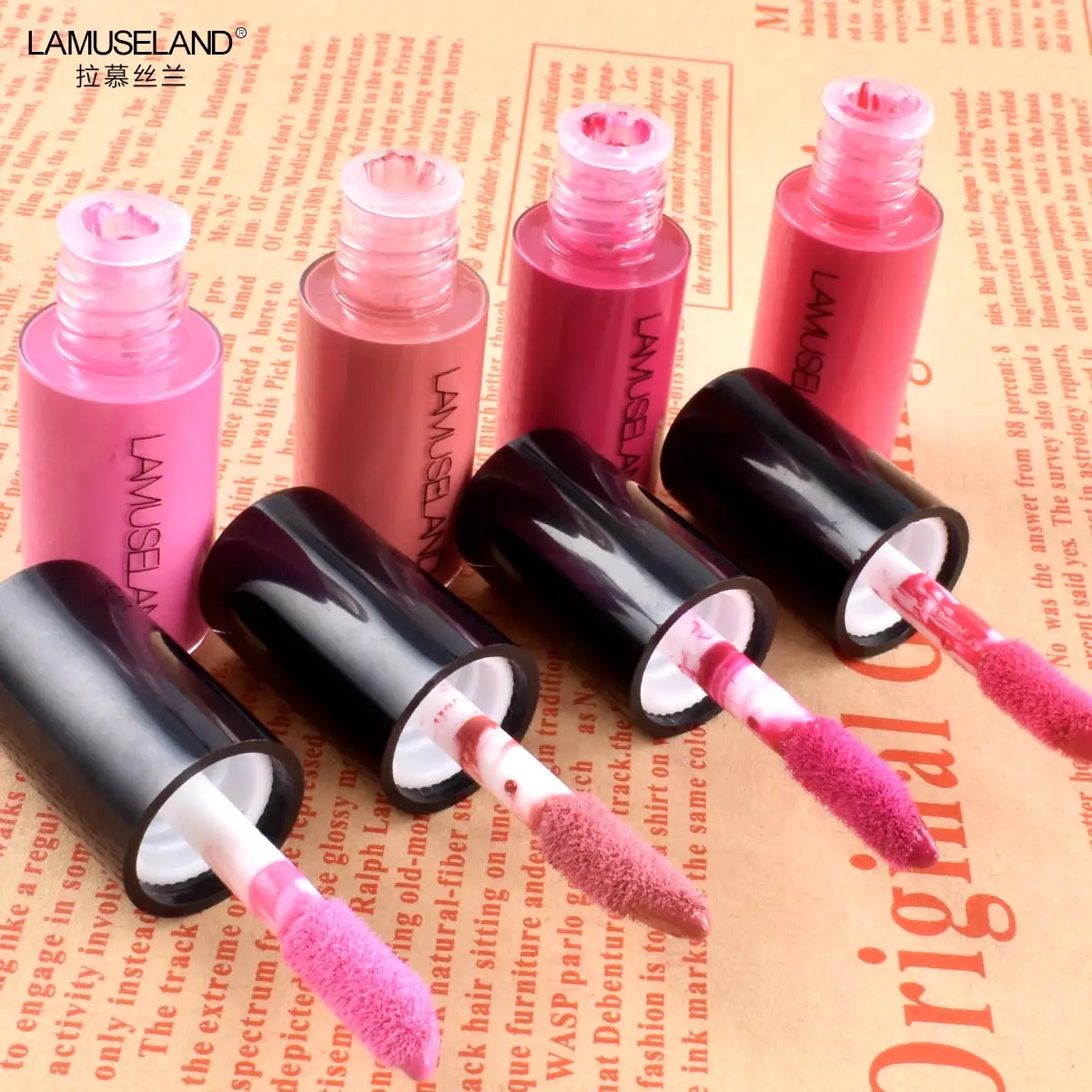 Матовая стойкая антипригарная чашка жидкая губная помада 12 видов цветов Блеск