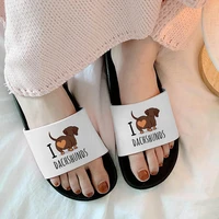 soft flip flops lady home slippers ladies summer cartoon slippers woman casual slippers zapatillas mujer