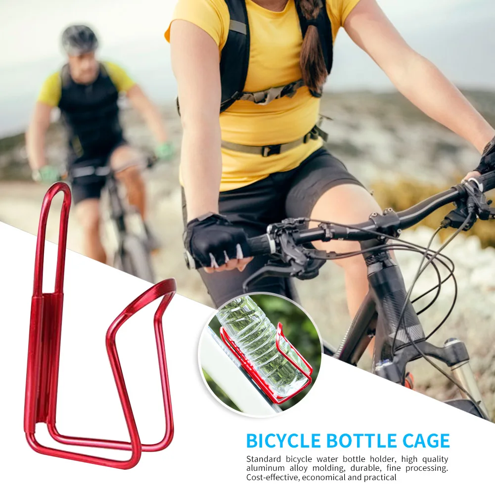 

Aluminum Alloy Bicycle Water Bottle Holder Support Portable Waterproof MTB Bike Kettle Cycling Elements Stand Bracket