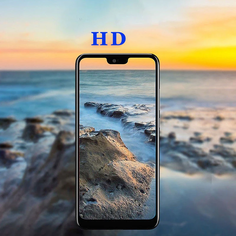 HereCase 3D изогнутый край Полное покрытие закаленное стекло для LG V30 V30S V35 V40 V50 G8 G7 Plus