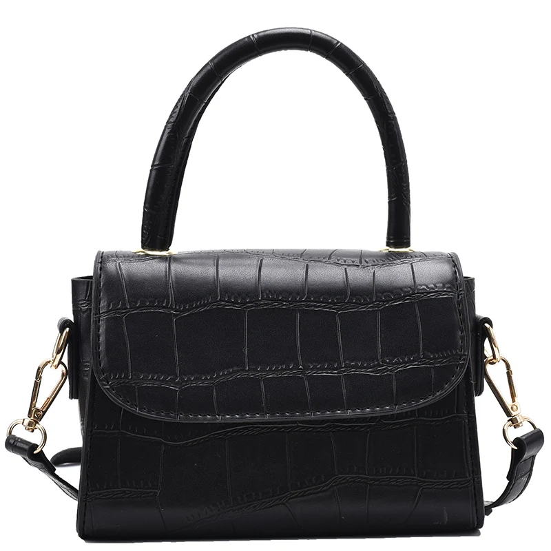 

European Fashion Simple Women Designer Handbag 2021 New Quality PU Leather Women Tote bag Alligator Shoulder Crossbody Bags
