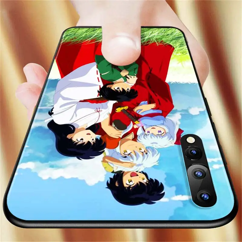 

Inuyasha Anime Back Silicone Phone Case for Samsung Galaxy A90 A80 A70S A60 A50S A40 A20E A20 A10S Soft Black Cover