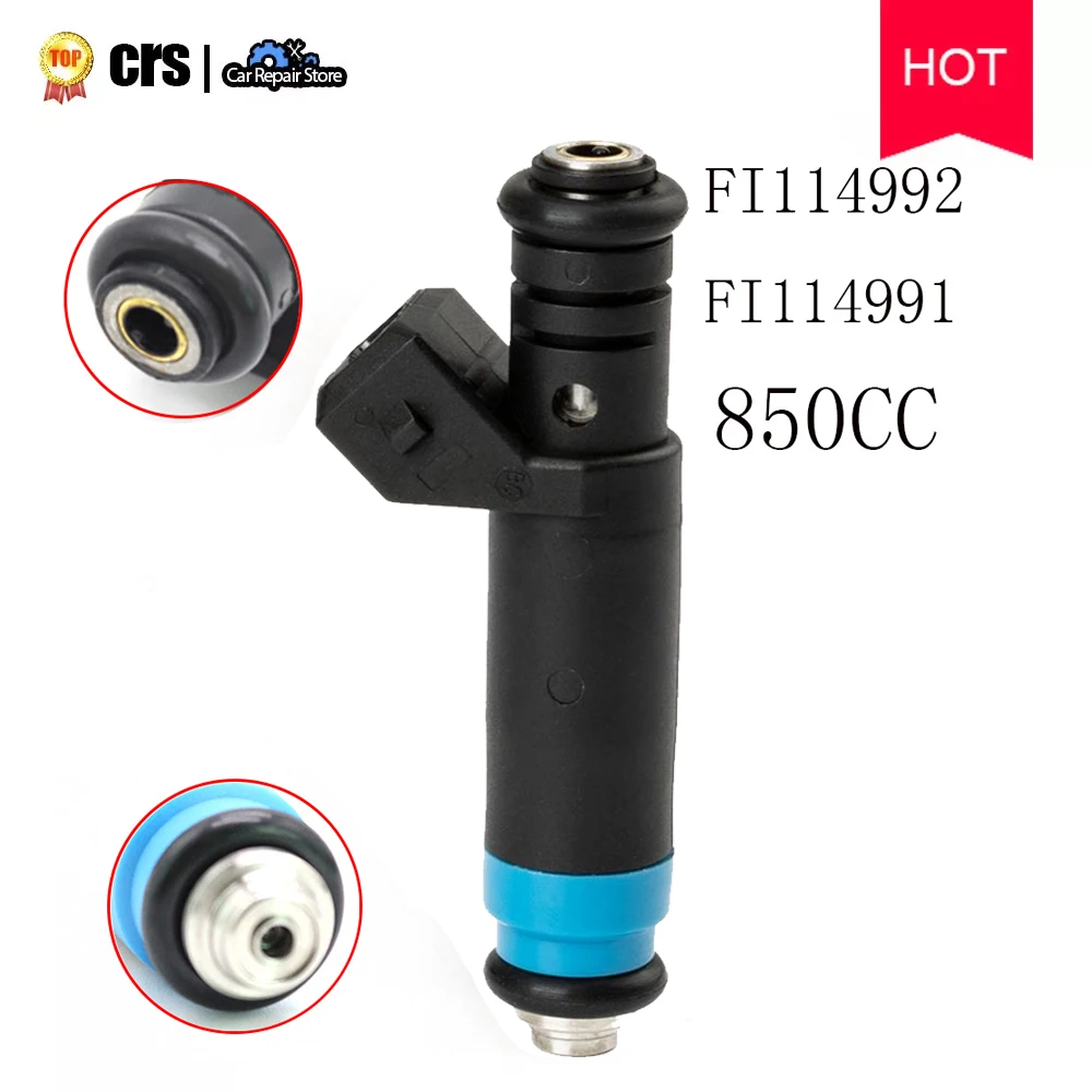 

FI114992 FI114991 New Nozzle High Impedance 80lb 850cc EV1 Siemens Deka Fuel Injector F127B00418 For Ford Chevy BMW LT1 LS1 LS6