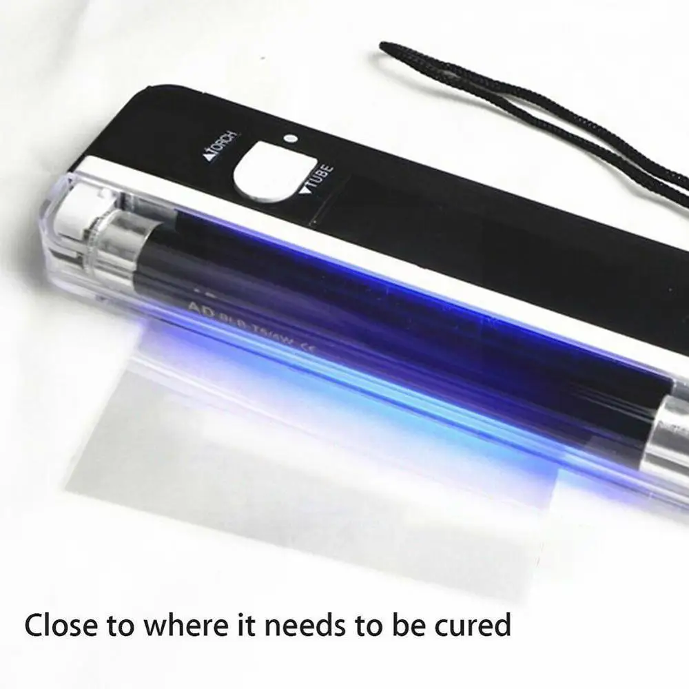 High Quality NEW UV Lamp Resin Curing Special Front With Lighting Tube Car Windshield Glass Crack White Tool Repair Li G9Y7 | Автомобили и