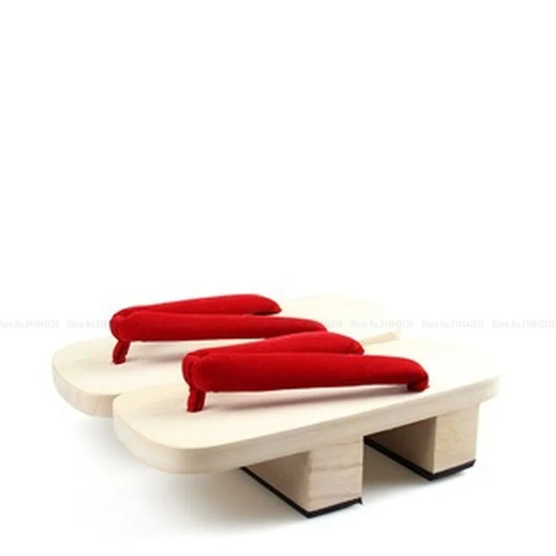 Традиционные японские кимоно женские сандалии гэта Сабо Аниме косплей костюмы