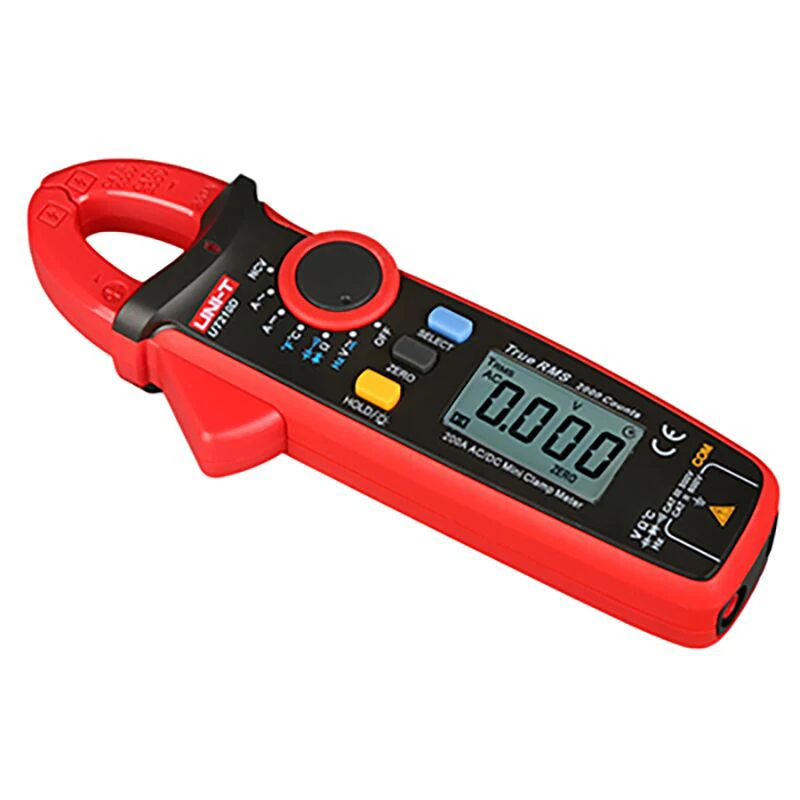 Мини зажим UNI T UT210D Бесконтактный мультиметр с функцией True RMS напряжение