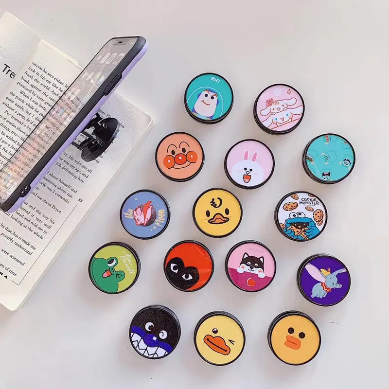 Забавный мультяшный складной стенд для мобильного телефона держатель huawei iphone XS 7