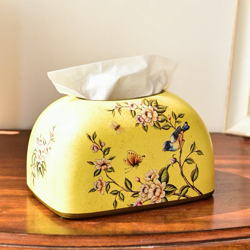 Дом фарфор с одноразовыми салфетками настольная лампа современный диспенсер