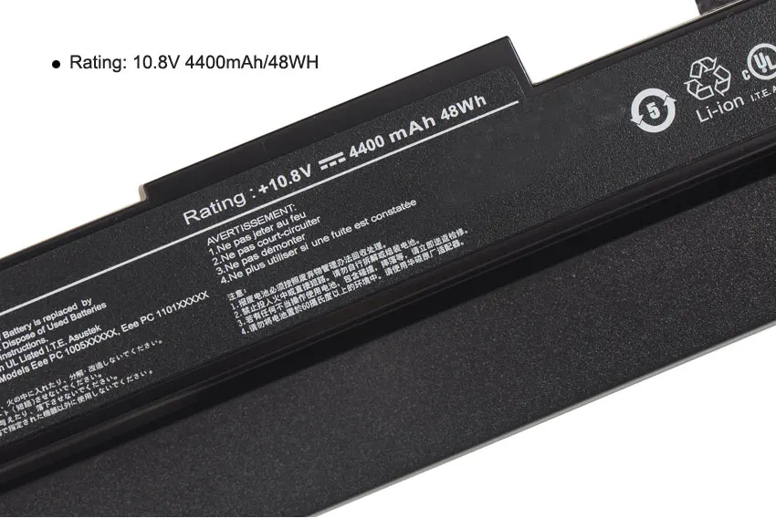 Аккумулятор KingSener для ноутбука ASUS Eee PC 1005 1005H P 1001HA 1005HA 1005HE 1001h с |battery for asus|asus pc batteryasus