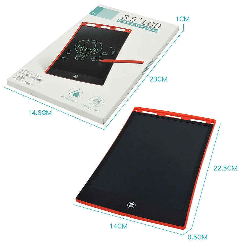 

8.5-inch Handwriting Board Children's Painting LCD Writing Board Office Light Blackboard LCD Blackboard Handwriting Board