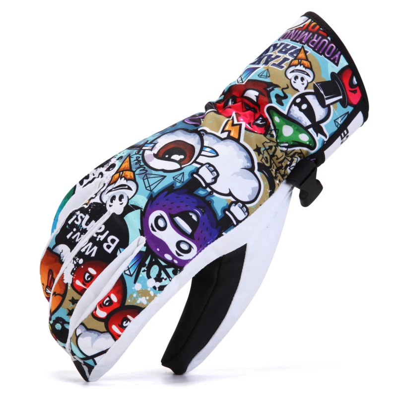 

New Women Men Ski Gloves Snowboard Snowmobile Motorcycle Riding Mountain Children Winter Snow Gloves Windproof Waterproof Unisex