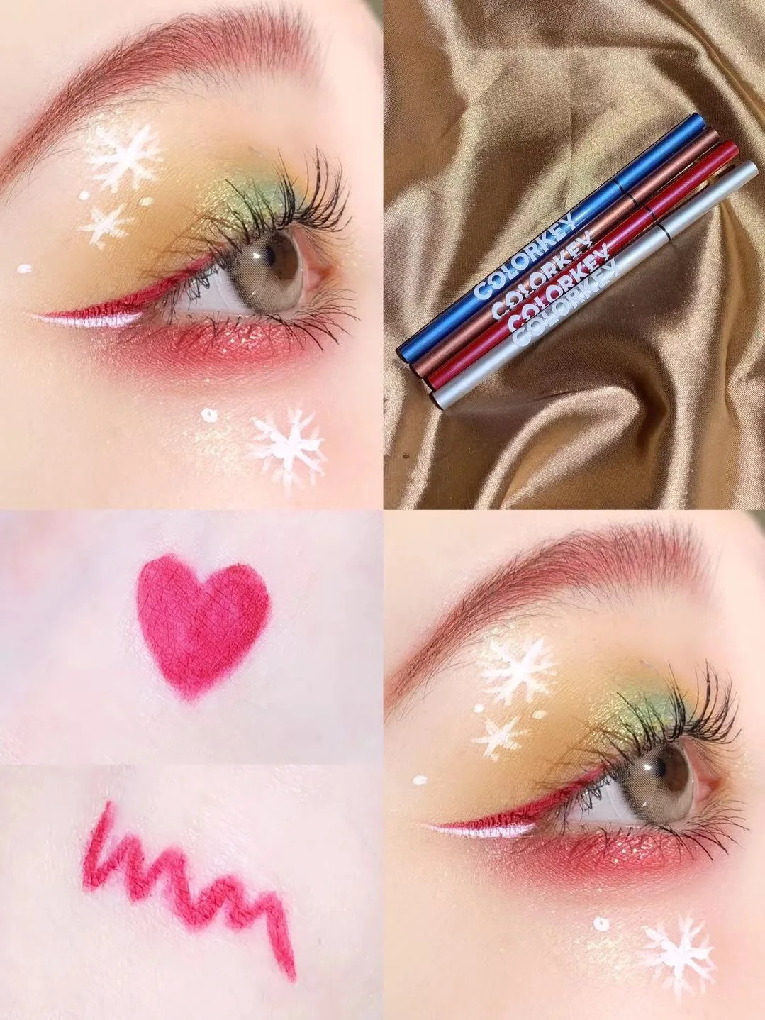 

Новое поступление, цветная подводка для глаз, гелевый карандаш, водостойкая и устойчивая к поту женская косметика, подводка для глаз для мак...