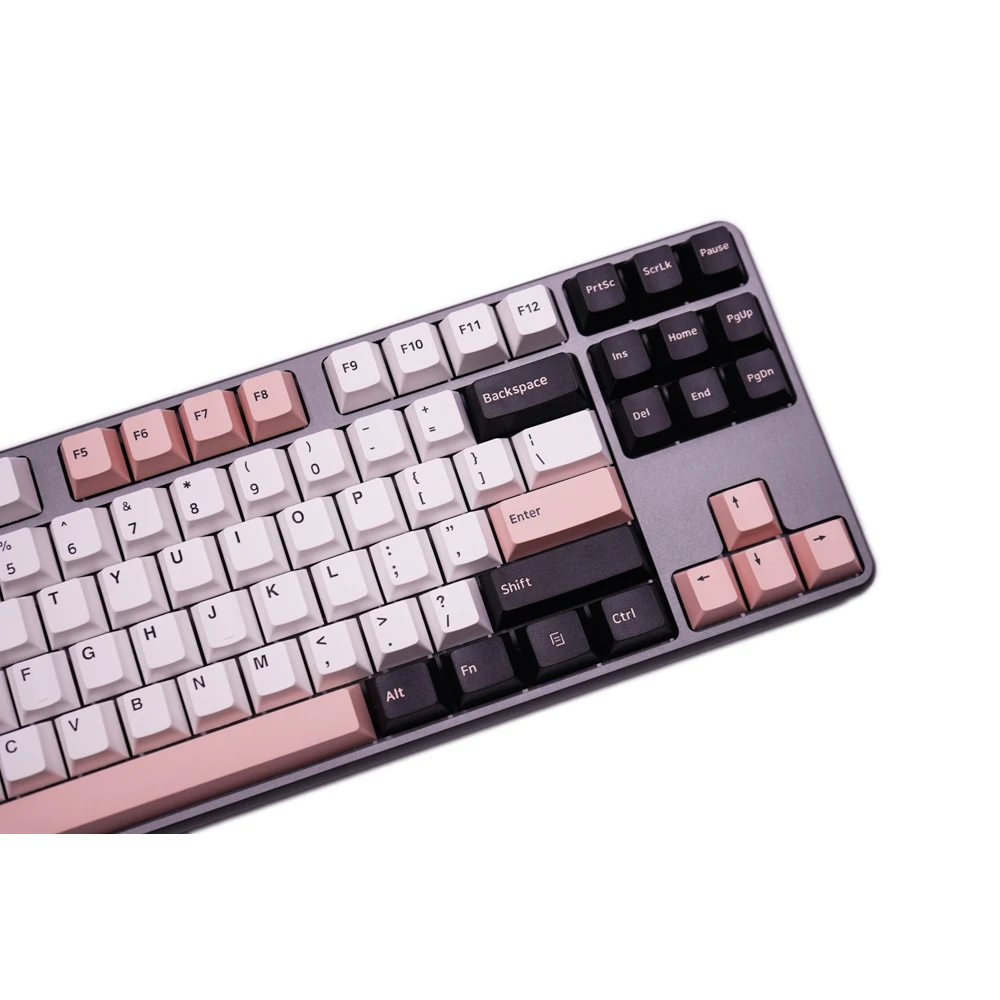 

Cherry Profile Olivia Keycap DOUBLE SHOT Thick PBT Keycaps FOR MX Switch Mechanical Keyboard