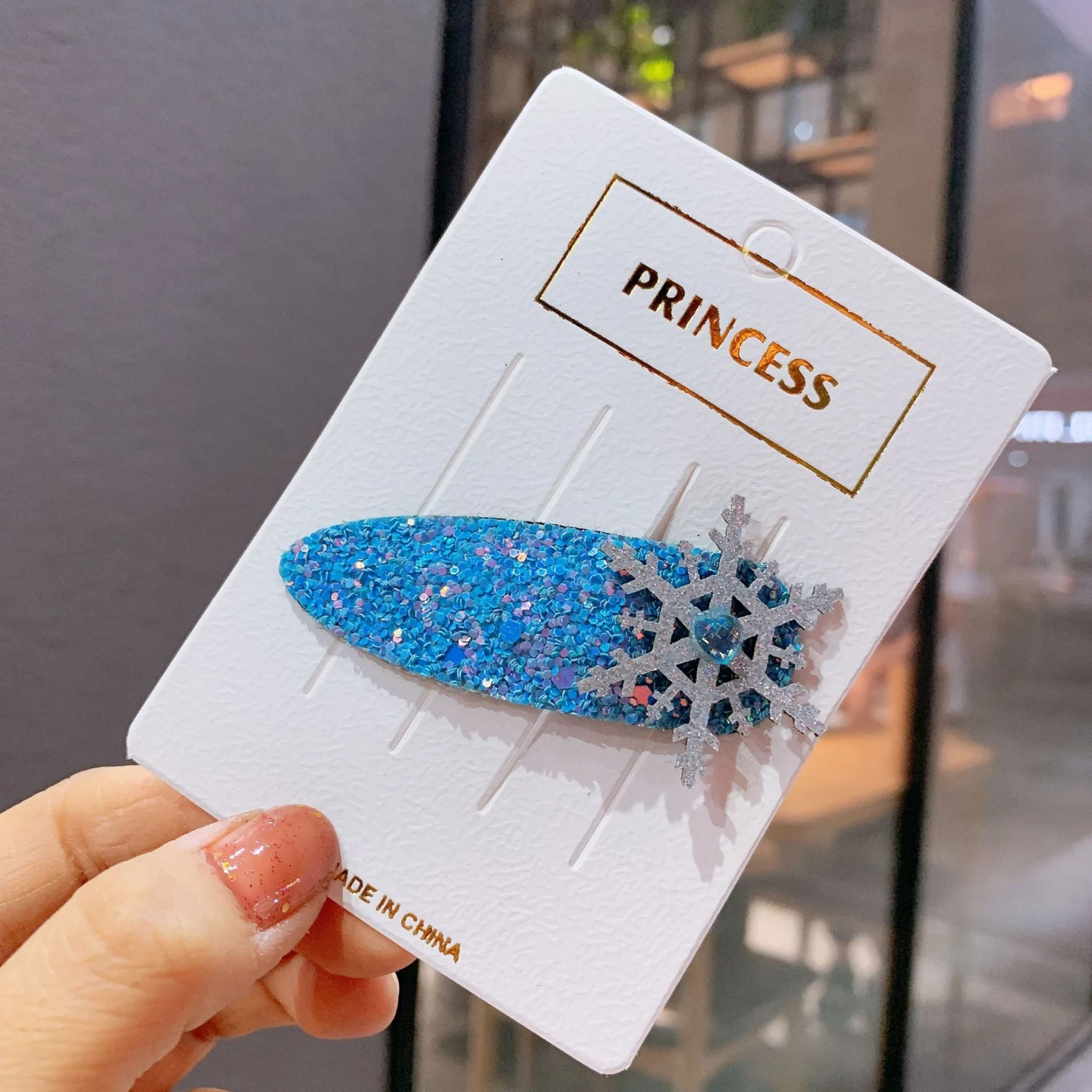 Замороженная Снежинка бант заколка для волос Принцесса Эльза Детский Набор