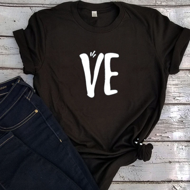 

Couple Matching Shirts Love TShirt for Couples Men Valentines Tops Funny Tee Honeymoon 2020 Vintage Tops Streetwear Print new
