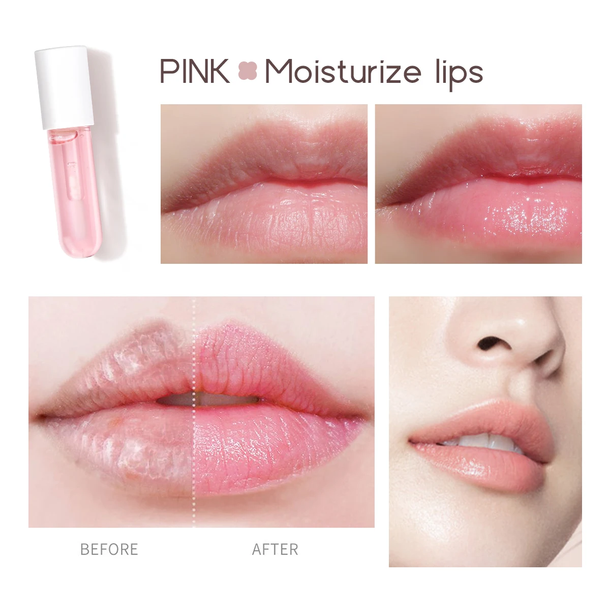 2 шт./компл. дневной и ночной режимы увеличитель губ Сыворотки блеск для
