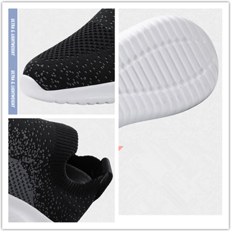 Кроссовки носки светильник легкие сетчатые дышащие без шнуровки эластичные