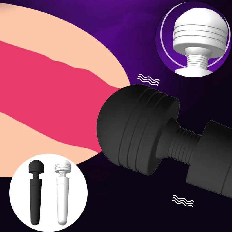 Небольшой фаллоимитаторы AV вибратор Волшебная палочка для Для женщин массажер