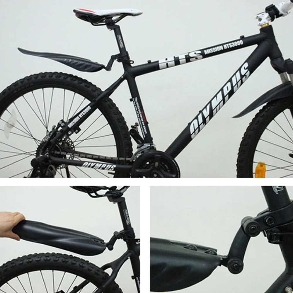 Велосипедные Брызговики передние задние быстросъемные щитка грязезащитные