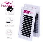 Легкое удлинение ресниц Fadvan 0,05 толщина смешанный супер мягкий Авто цветение накладные ресницы DIY 2d 3d 4d  10d ресницы поставки