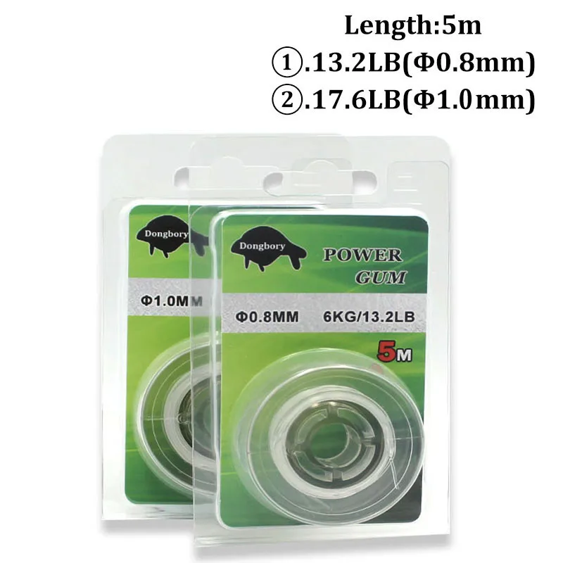 5m Capr Fishing Line Power Gum for Carp Rig Feeder & Legering Rigs Hooklink Tackle Fishing Carp Material images - 6