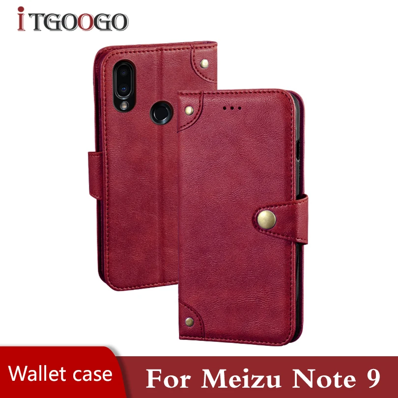 Флип-чехол для meizu 16 s кожаный чехол-книжка противоударный магнитный задний