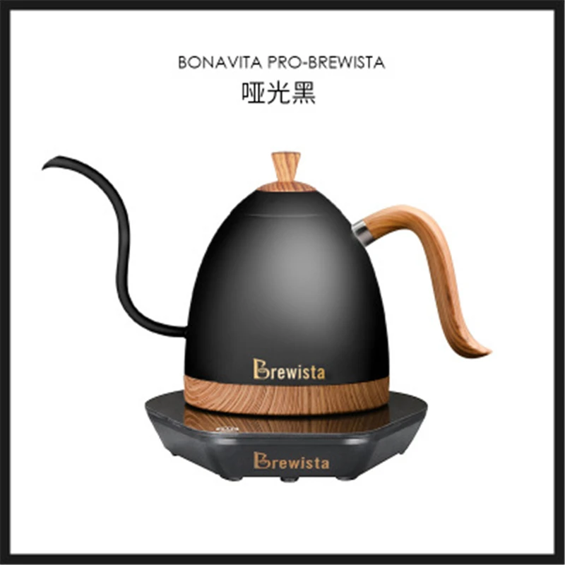 Умный кофейник Brewista 0.6L с контролем температуры тонкий ручной пуансон для рта 1000