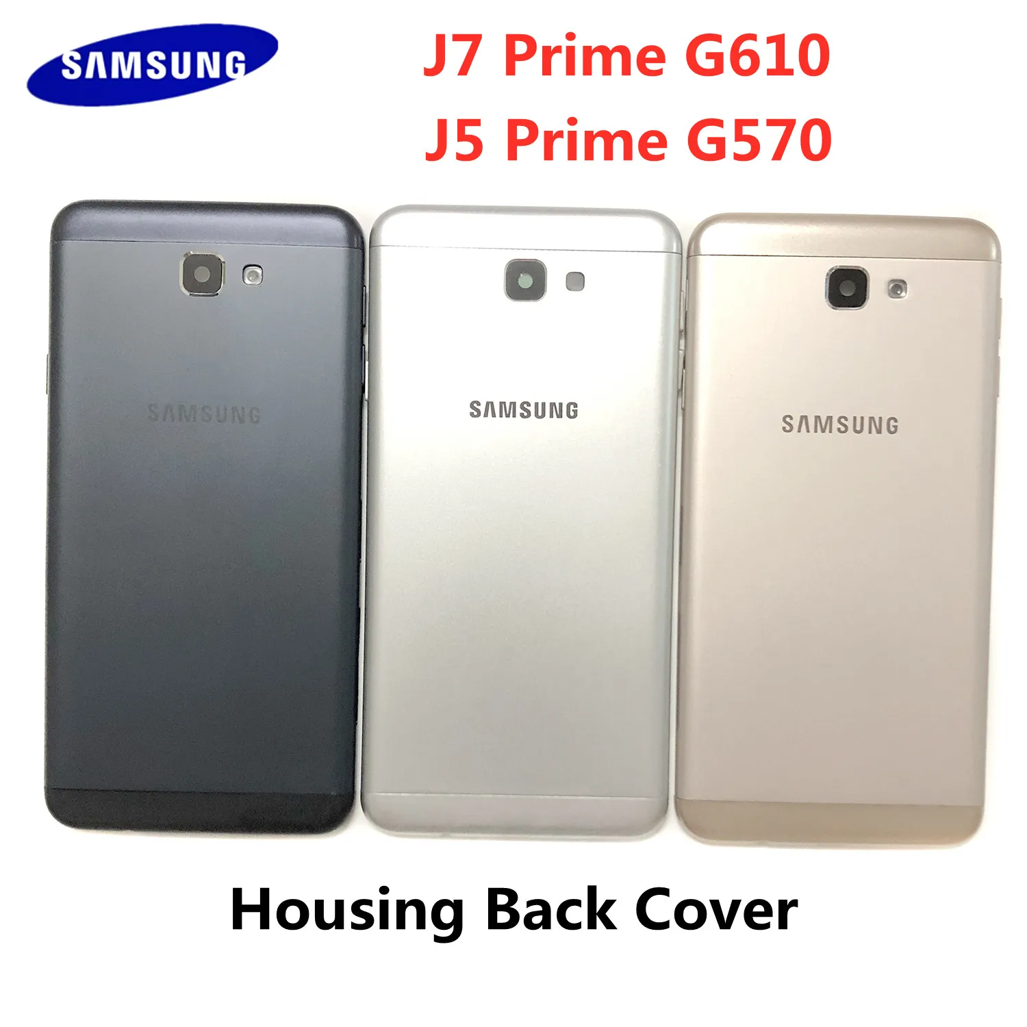 

Original J7 Prime G610F G610 On7 2016 Metal Housing For Samsung Galaxy J5 Prime G570F G570 On5 2016 Housing Back Battery Cover